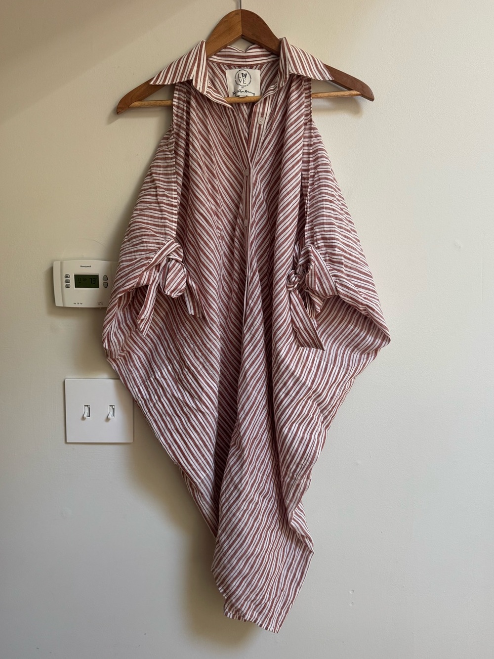 LOVE by TWM | Ellie Short Dress in Red Stripe